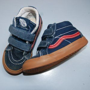 VANS Toddler SK8-MID REISSUE V Suede Sneaker - Size Toddler 7.5